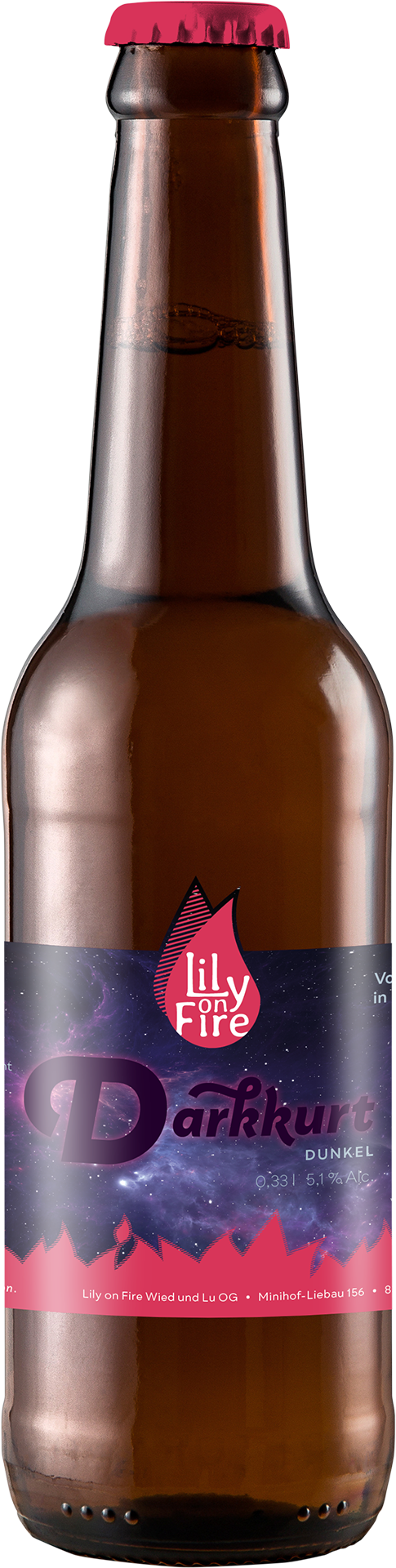 Lily on Fire - Darkkurt 0,33l-Flasche